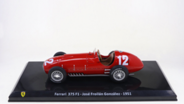 Ferrari 375 F1 - José Froilán González - 1951 - 1:24  - Die Cast