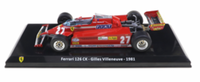 Ferrari 126 CK - Gilles Villeneuve - 1981 - 1:24  - Die Cast