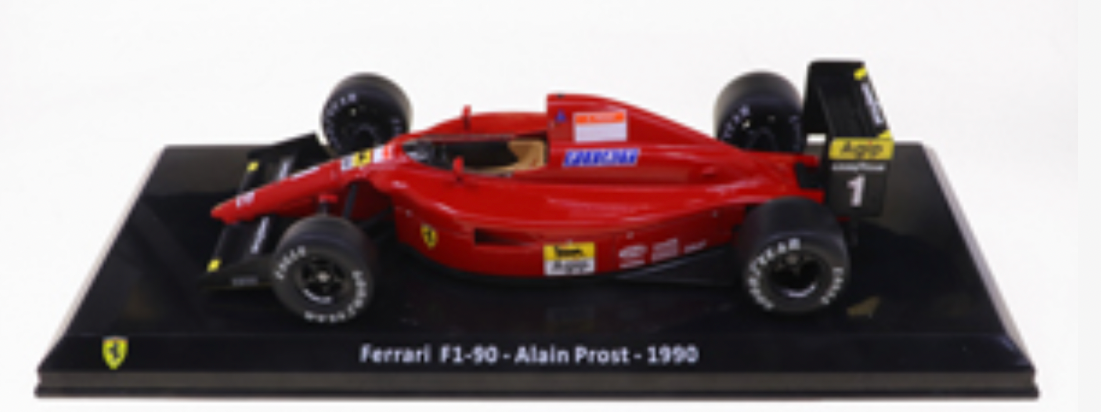 Ferrari F1-90 - Alain Prost - 1990 - 1:24 - Die Cast – Triple Ferrari F1-90 - Alain Prost - 1990 - 1:24 - Die Cast – Triple