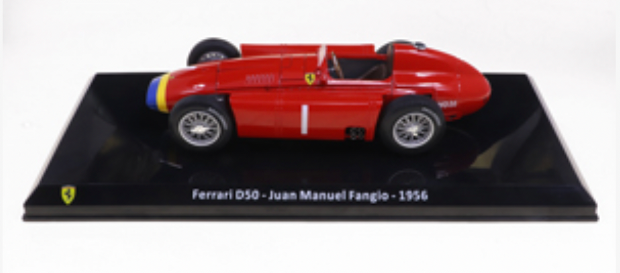 Ferrari D50 1956 J.M. Fangio ミニカー Ferrari D50 - Juan Manuel Fangio - 1956 - 1:24 - Die Cast