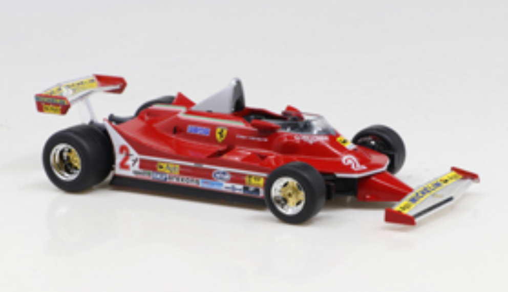 Ferrari 312 T5 - 1980 - Gilles Villeneuve - 1:43 - Die Cast – Triple ...