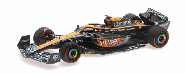 McLaren - F1 MCL36 n°28 (2022) 1:43 - Abu Dhabi GP Test  - Oscar Piastri - Minichamps