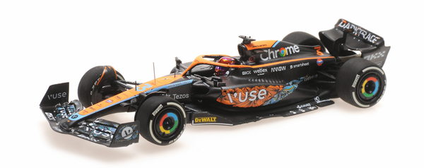 McLaren - F1 MCL36 n°3 (2022) 1:43 - Abu Dhabi GP - D. Ricciardo - Minichamps