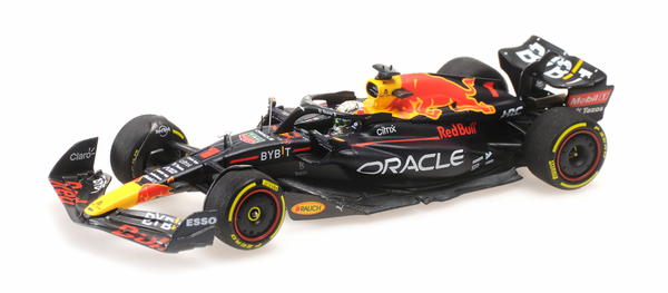 Red Bull - F1 RB18 Team Oracle Red Bull Racing n.1 (2022) 1:43 - الفائز بجائزة مونزا إيطاليا جي بي - ماكس فيرستابين - مينيتشامبس 