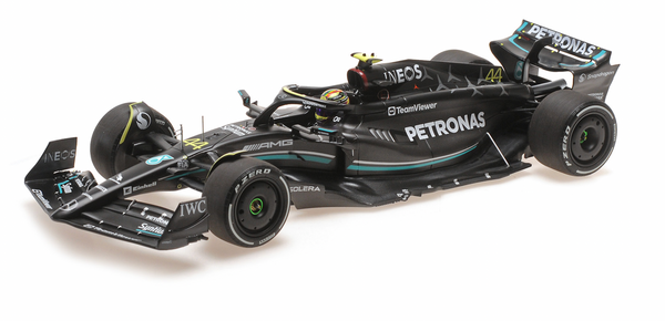 Mercedes - F1 W14 n°44 (2023) 1:18 - Bahrain GP - L. Hamilton - Minichamps