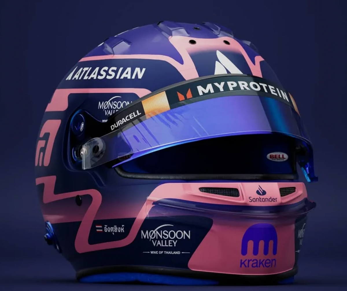 Alexander Albon - 2025 - Helmet 1:2 - Bell