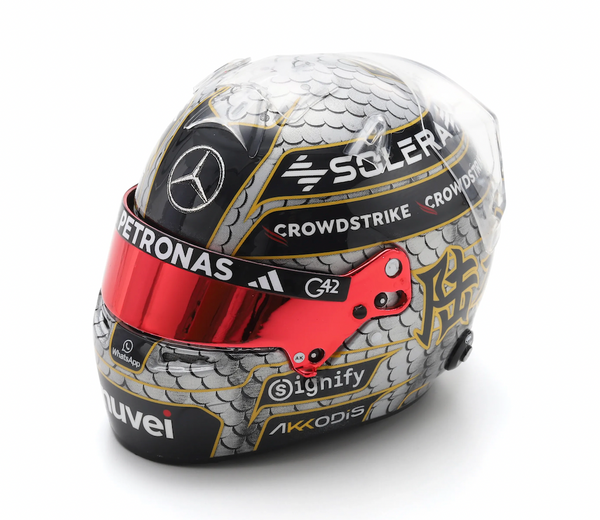 George Russell - China GP - 2025 - Helmet 1:5 - 5HF199 - Spark