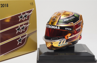 Lewis Hamilton - Helmet 1:5 2018 - Abu Dabhi GP - Spark