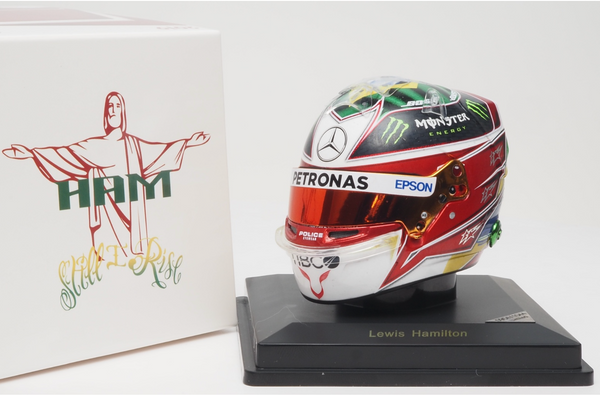 Lewis Hamilton - Helmet 1:5 2019 - Brazil GP - Spark