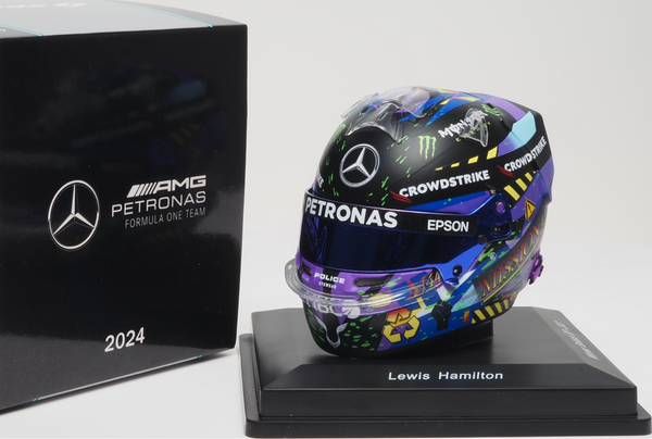 Lewis Hamilton - Helmet 1:5 2021 - British GP - Spark