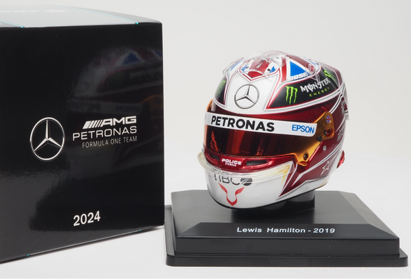 Lewis Hamilton - Helmet 1:5 2019 - British GP - Spark