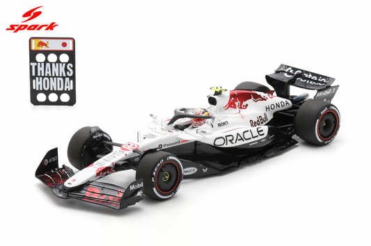 Red Bull - F1 RB21 n°22 (2025) 1:12 - Japanese GP - Yuki Tsunoda - With Pit Board - Spark