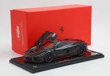 FERRARI LaFerrari MATT BLACK - Fernando Alonso - 200 pcs- 1/18 - BBR MODELS