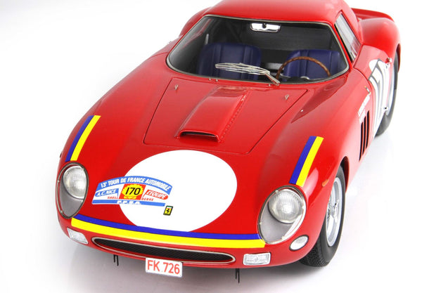 Ferrari 250 GTO n°170 (1964) 1:18 - Tour De France - A. Soisbault - Montaigu - N. Roure - BBR