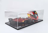 Ferrari F1-75 (2022) - Bahrain GP - C.Sainz - Modello Diecast 1:18 + Casco 1:2 - BBR