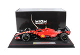 Ferrari - F1 SF23 n.55 (2023) 1:18 - Carlos Sainz - Winner Singapore GP - Showcase BBR