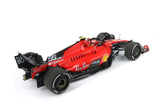 فيراري - F1 SF23 n.55 (2023) 1:18 - كارلوس ساينز - الفائز بجائزة سنغافورة الكبرى - Showcase BBR