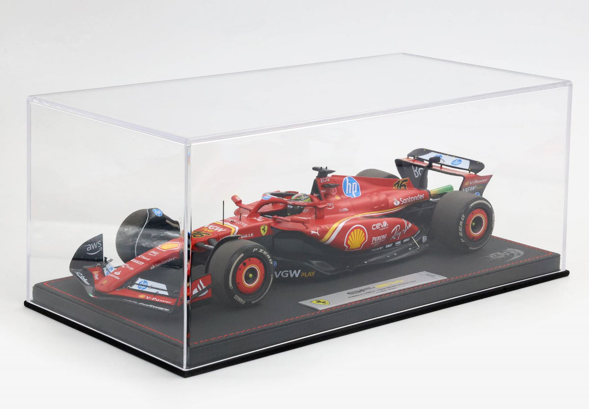 Ferrari - F1 SF-24 n°16 (2024) 1:18 - Winner Monza GP Showcase - Charles Leclerc - BBR