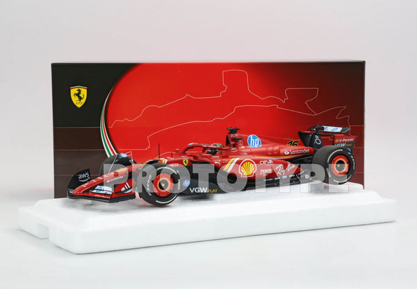 Ferrari - F1 SF-24 n°16 (2024) 1:18 - Winner Monza GP Polyfoam - Charles Leclerc - BBR