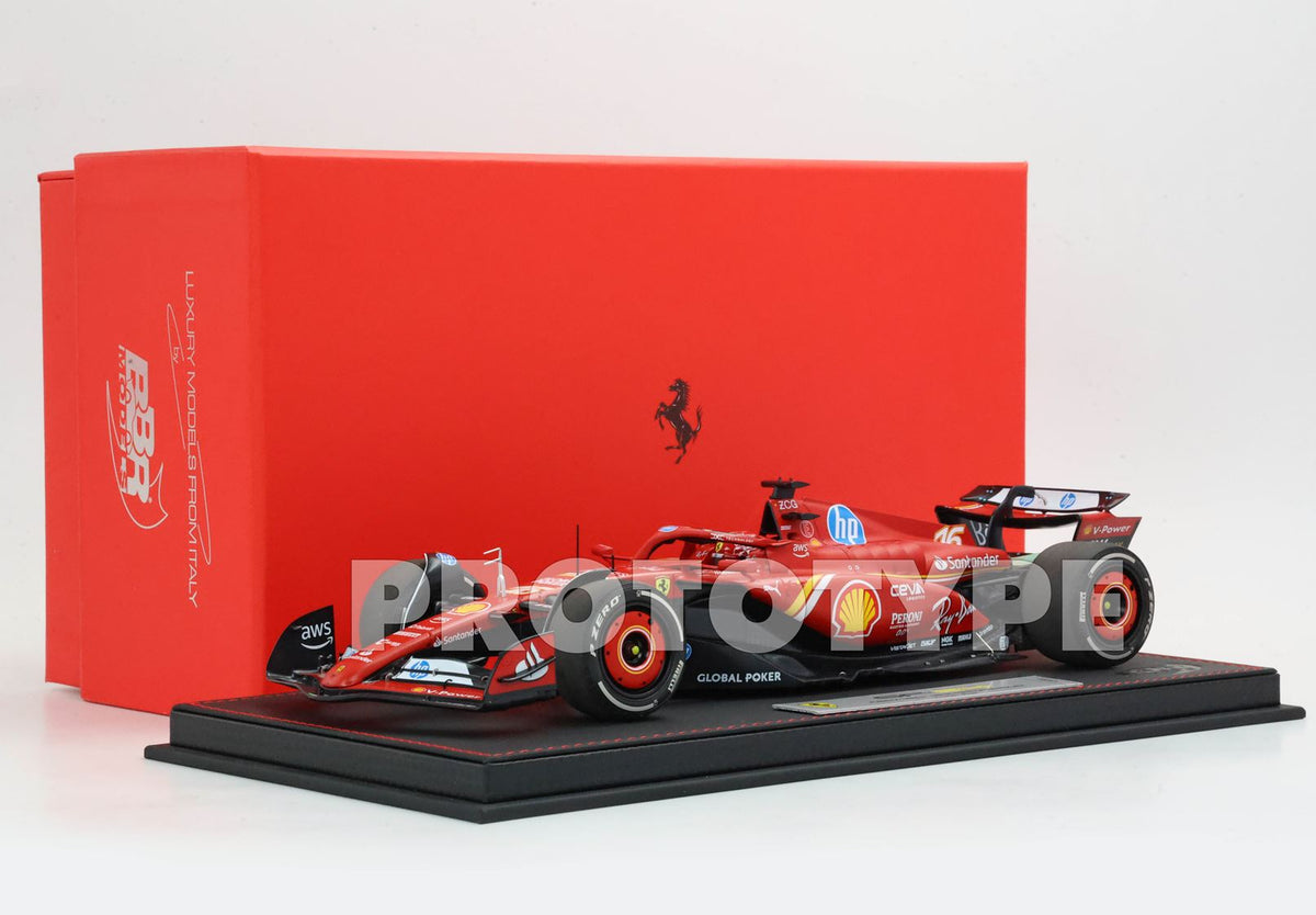 Ferrari - F1 SF-24 n°16 (2024) 1:18 - Winner Austin GP Showcase - Charles Leclerc - BBR