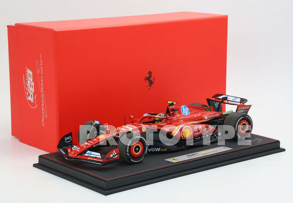 Ferrari - F1 SF-24 n°55 (2024) 1:18 - Monza GP Showcase - Carlos Sainz - BBR