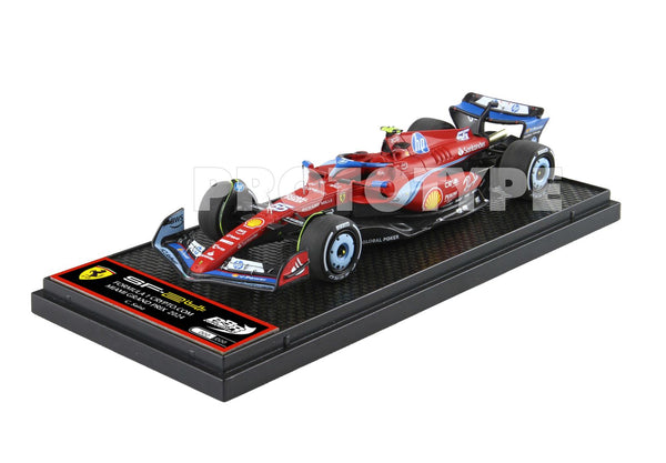 Ferrari - F1 SF-24 n°55 (2024) 1:43 - USA Miami GP - Carlos Sainz - Blue Livery - BBR