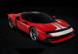 Ferrari 849 Testarossa (2025) 1:43 - Rosso Fiammante & White Stripe - Assetto Fiorano - BBRC329B - BBR