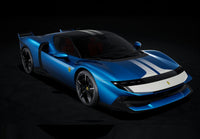 Ferrari 849 Testarossa (2025) 1:43 - Blu Corsa & White Stripe - Assetto Fiorano - BBRC329C - BBR
