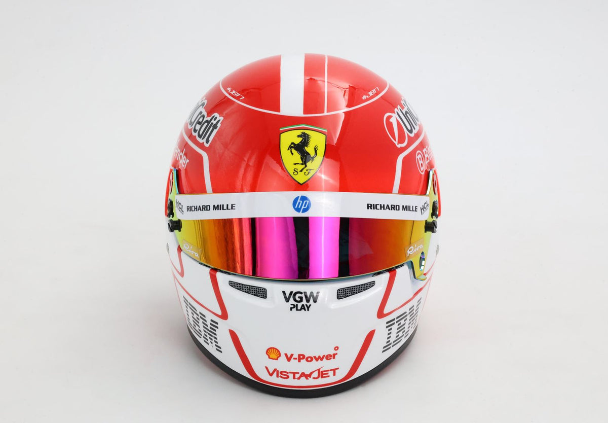 Charles Leclerc 2025  Helmet Ferrari - 1:2 - Bell