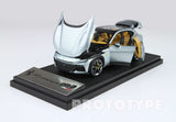 Ferrari - Purosangue 1:43 - Diecast - Apribile - Panoramic Roof - Grigio Titanio - BBR