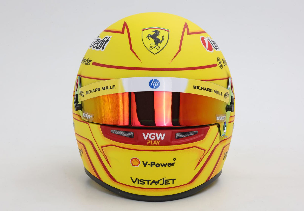 Lewis Hamilton 2025  Helmet Ferrari - 1:2 - Bell