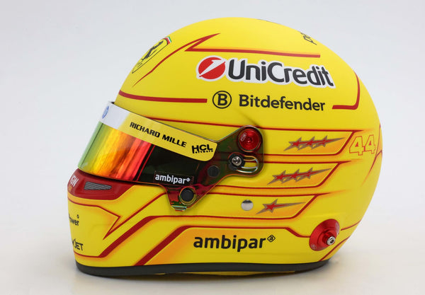Lewis Hamilton 2025 Helmet Ferrari - 1:2 Lewis Hamilton 2025 Helmet Ferrari - 1:2