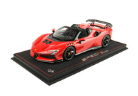 Ferrari - SF90 XX Stradale Spider 1:18 - Rosso Corsa  P18238B - With Showcase - BBR