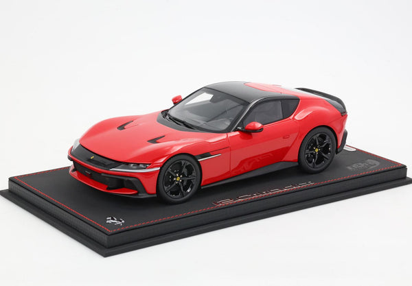 Ferrari 12Cilindri - 1:18 (2024) - Panoramic Roof - Rosso Corsa P18248A - BBR