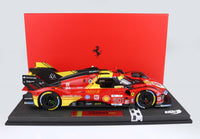 Ferrari 499P Hypercar N*50 2024 1:18 - Winner Le Mans - Showcase - BBR