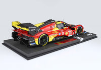 Ferrari 499P Hypercar N*50 2024 1:18 - Winner Le Mans - Showcase - BBR