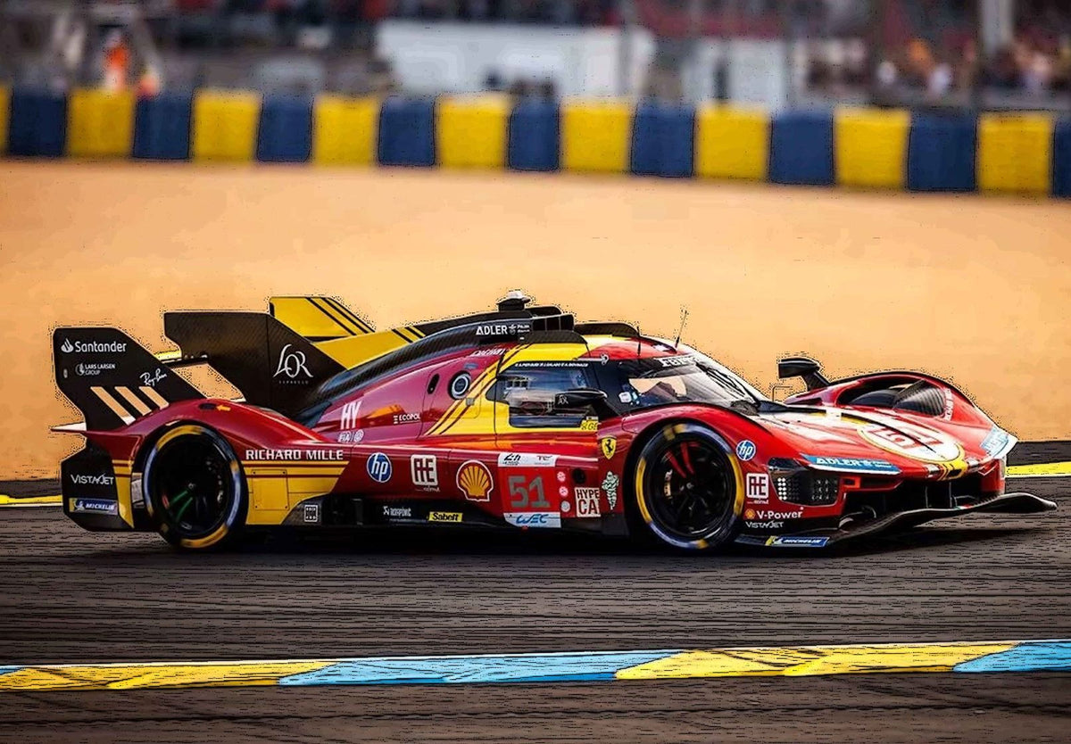 Ferrari 499P Hypercar N 51 2024 1 18 3TH Le Mans Showcase BBR Ferrari 499P Hypercar N 51 2024 1 18 3TH Le Mans Showcase BBR