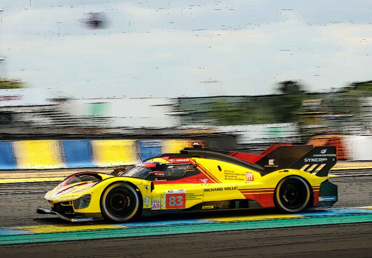 Charpenti 183 Décalcomanies Ferrari 499 P Hypercar WEC 2023 - Plusieurs échelles 1:32, 1:43, 1:24, 1:18 - Pour Slot Ou Modèle Décals WEC 2023 échelle 1:32 1:43 1:24 1:18