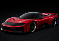 Ferrari - F80 (2024) 1:18 - Rosso Supercar - Cerchi Bicolor Carbonio e Silver -  BBR