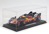 Ferrari 499P car n. 51 - 3rd Qatar 1812km 2025 with Showcase - 1/18 - BBR MODELS