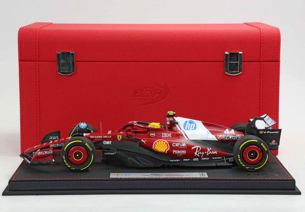 Ferrari - F1 SF-25 n°44 (2025) 1:18 - Lewis Hamilton Winner Cina GP Sprint Luxury Pack - BBR