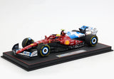 Ferrari - F1 SF-25 n°44 (2025) 1:18 - USA Miami GP - Lewis Hamilton - Luxury Pack - Blue Livery - BBR