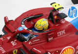 Ferrari - F1 SF-25 n°44 (2025) 1:18 - USA Miami GP - Lewis Hamilton - Luxury Pack - Blue Livery - BBR