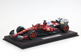 Ferrari SF25 n° 16 (2025) 1:18 - Charles Leclerc - 2nd Monaco GP - Livery For 75 Years With Shell - Polyfoam - BBR