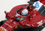 Ferrari SF25 n° 16 (2025) 1:18 - Charles Leclerc - 2nd Monaco GP - Livery For 75 Years With Shell - Polyfoam - BBR