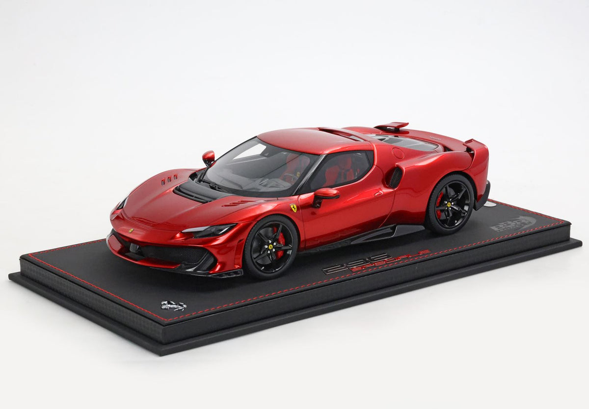 Ferrari 296 Speciale Rosso Magma - Freni Rossi 1:18 - BBR Models - P18269C1