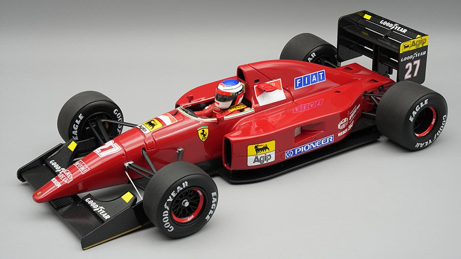 FERRARI F92A N.27 MONACO GP 1992 JEAN ALESI W/DRIVER 1:18