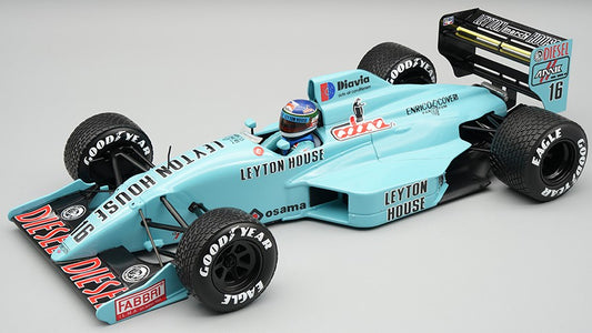 MARCH 881 N.16 GERMAN GP 1988 IVAN CAPELLI RAIN TYRES W/DRIVER 1:18 - Tecnomodel - TMD18424C