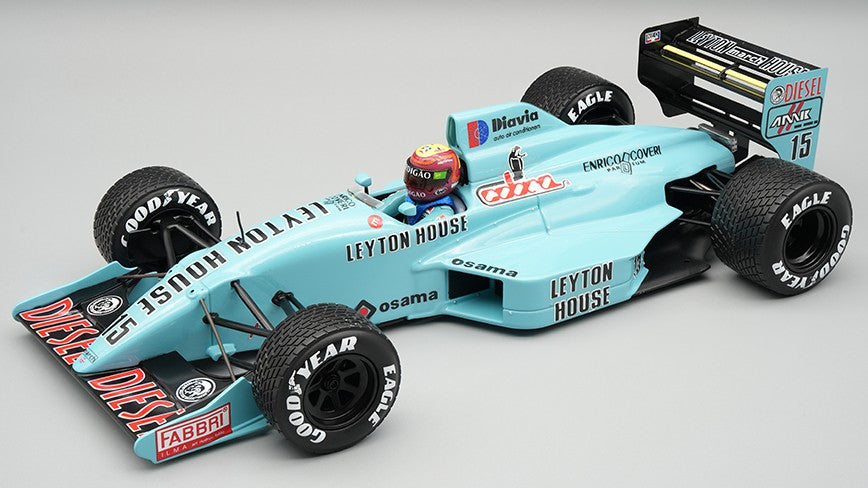 MARCH 881 N.15 ENGLAND GP 1988 MAURICIO GUGELMIN RAIN TYRES W
