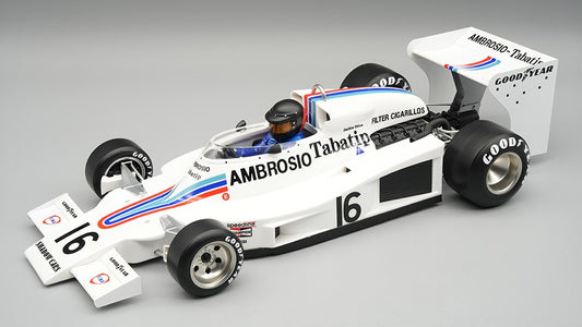 SHADOW DN8 1977 N.16 SWEDEN GP JACKIE OLIVER W/DRIVER 1:18 - Tecnomodel - TMD18436A